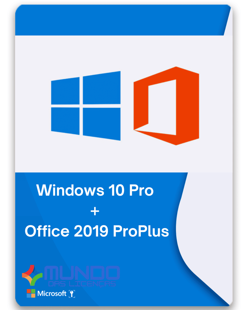 WINDOWS 10 PRO + OFFICE 2019 PRO PLUS