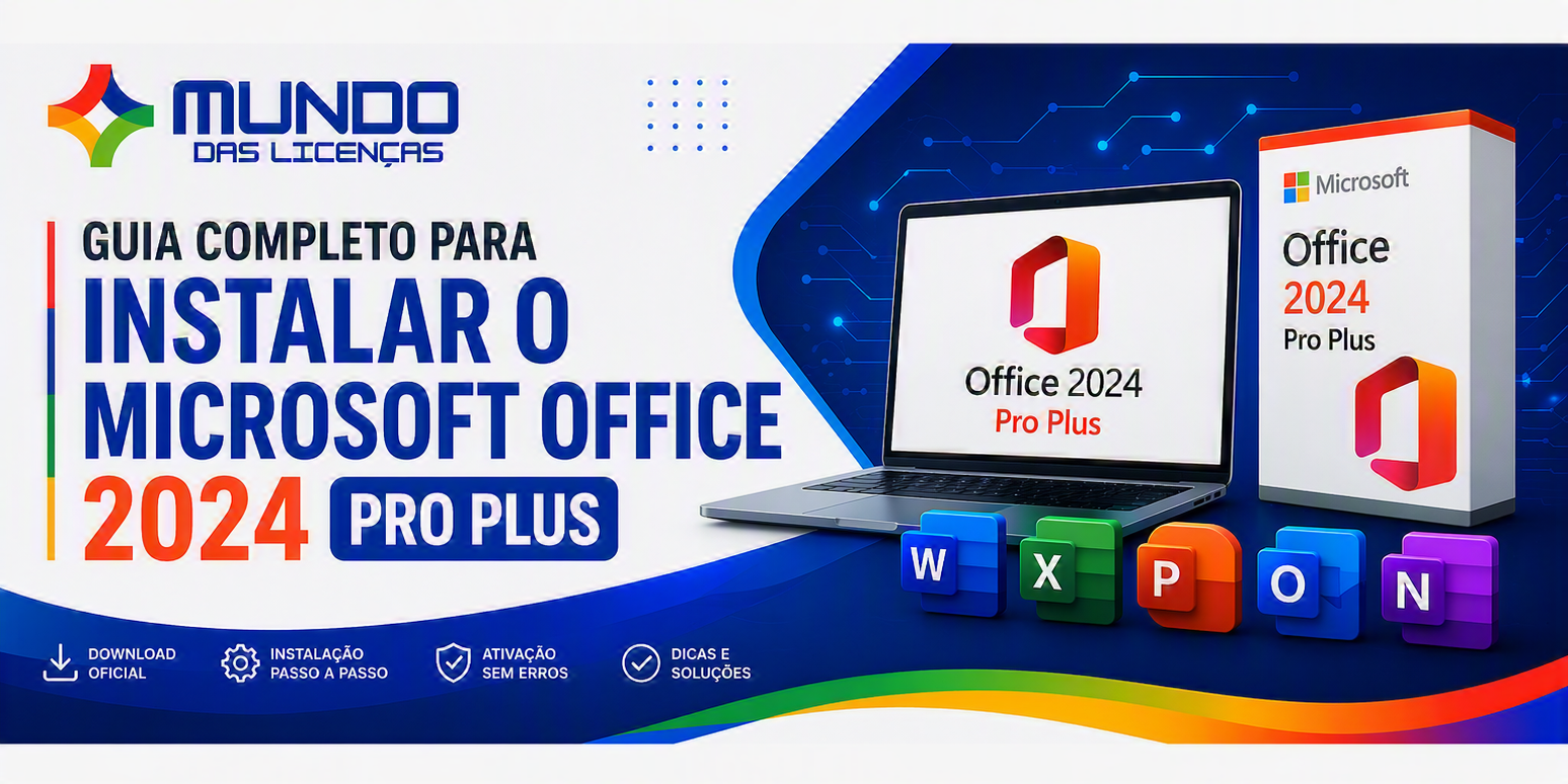 Office 2024 Pro Plus: Como Instalar e Ativar no PC (Guia Rápido) Office 2024 Pro Plus: Como Instalar e Ativar no PC (Guia Rápido)