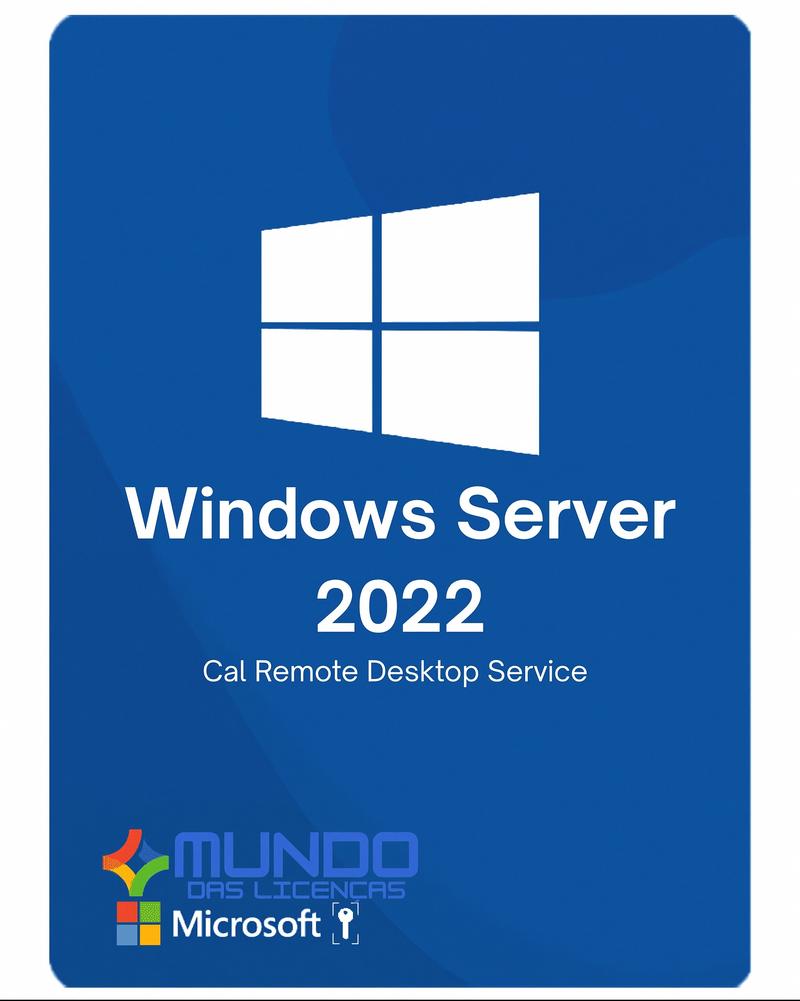 Microsoft Windows Cal Rds - Server 2022 | Licença Digital ESD