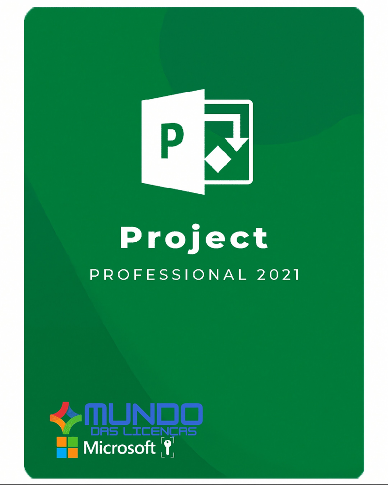 Microsoft Project 2021 Pro | Licença Digital ESD