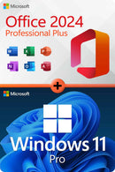 Windows 11 Pro + Office 2024 Pro Plus | Licença Digital ESD