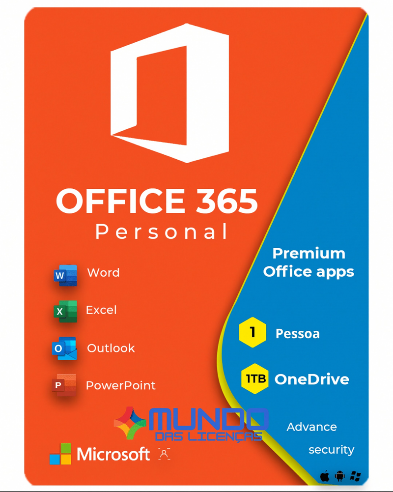 Microsoft 365 Personal | Licença Digital ESD