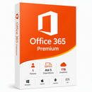 Microsoft 365 Premium | 05 Dispositivos + 1Tb Onedrive