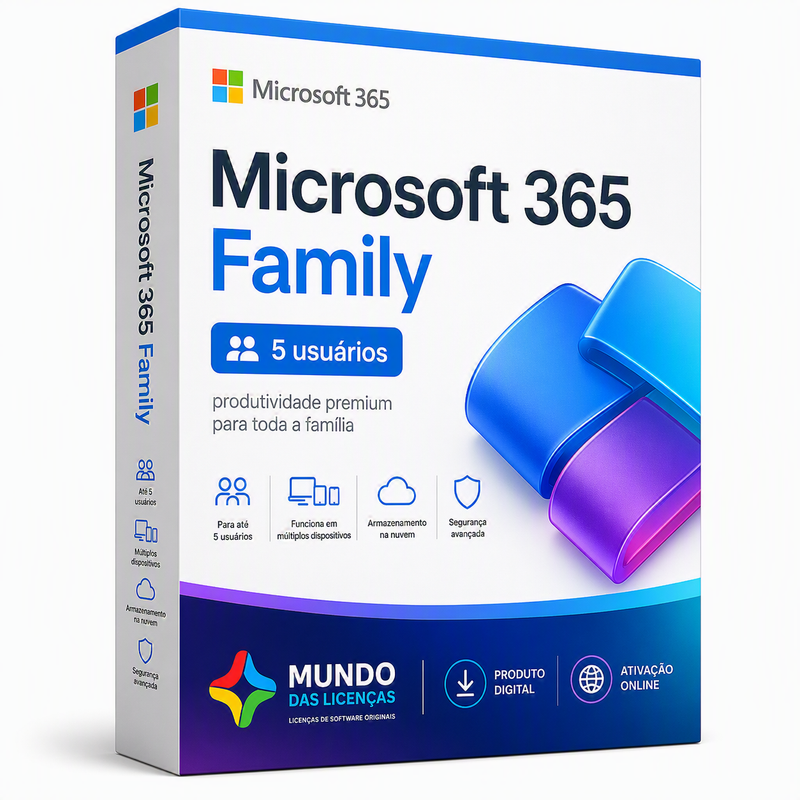 Microsoft 365 Family | Licença Digital ESD