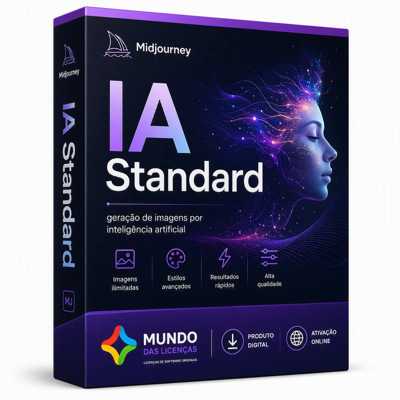 MidJourney AI Standard | Licença Digital ESD