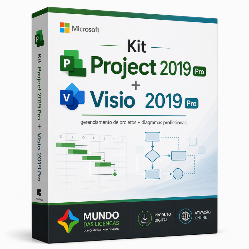 Project 2019 Pro + Visio 2019 Pro | Combo