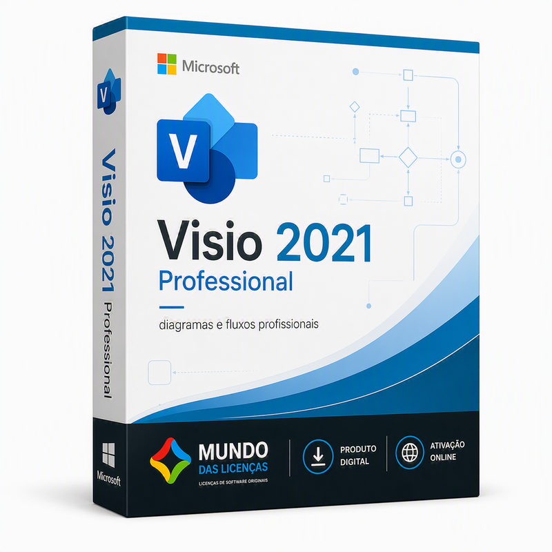 Visio 2021 Pro | Licença Digital ESD