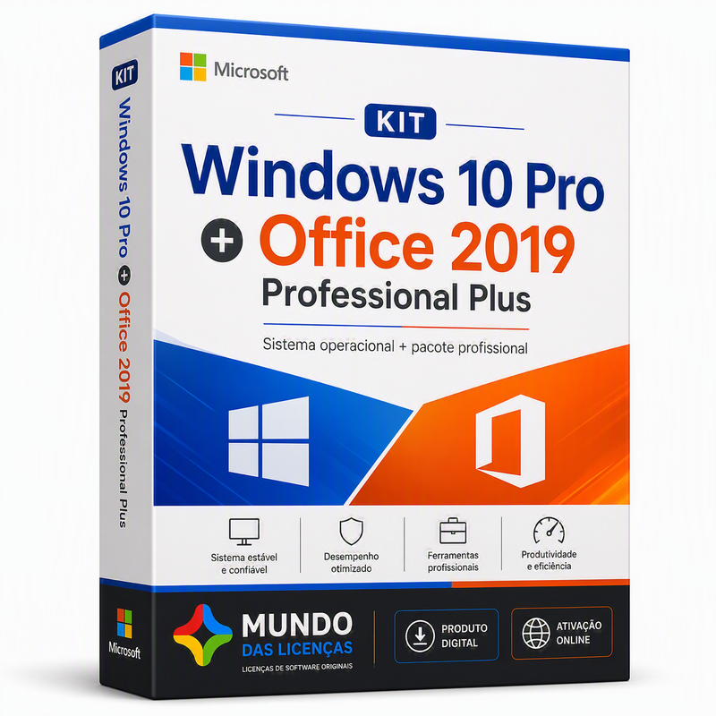 Windows 10 Pro + Office 2019 Pro Plus
