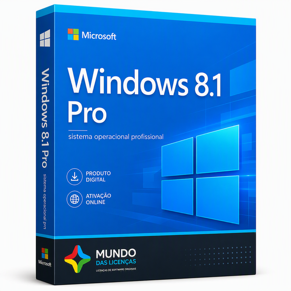 Windows 8.1 Pro Original | Licença ESD | Compatibilidade Legada