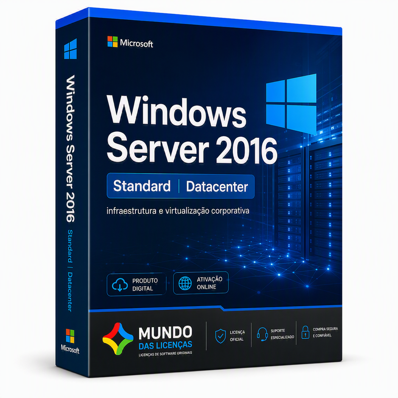 Windows Server 2016 | Licença Digital ESD