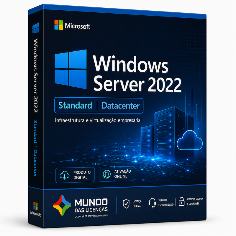 Windows Server 2022 Original | ESD Standard e Datacenter
